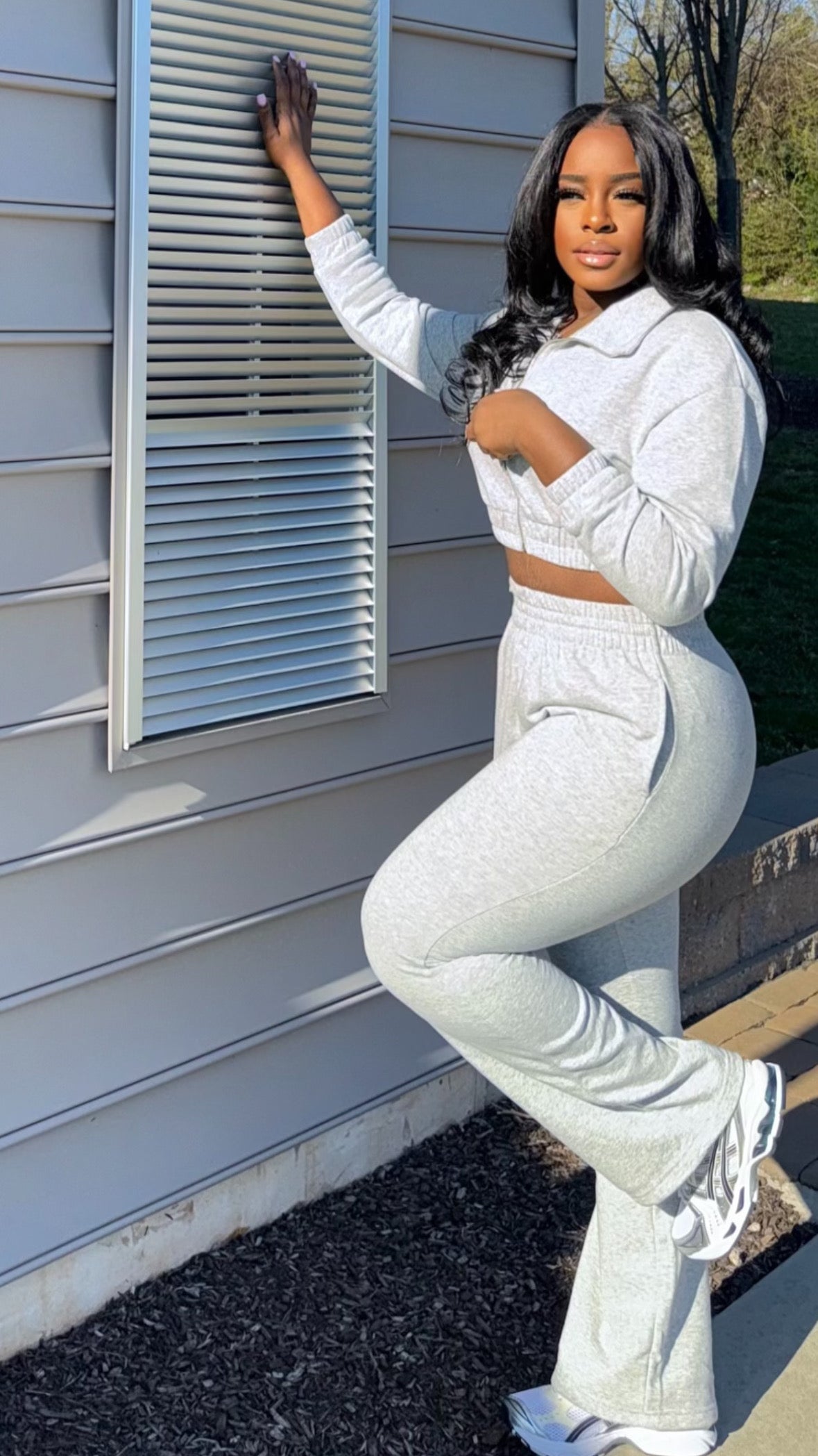 Cropped Zip-up